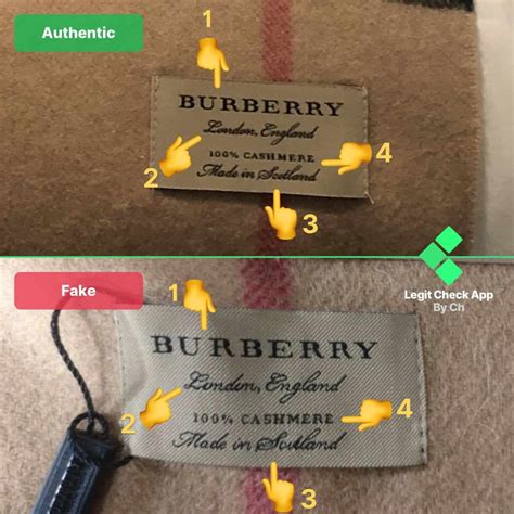 burberry fakes|authentic burberry tag.